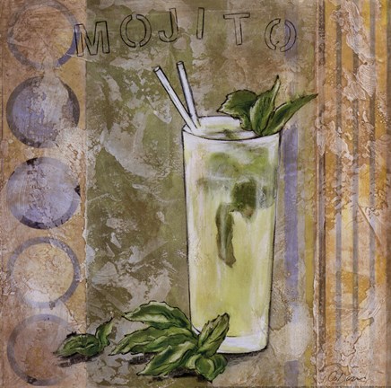 Framed Mojito Print