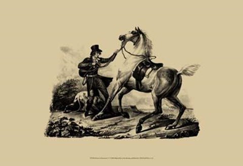 Framed Horse Horsemen V Print