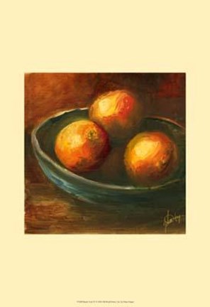 Framed Rustic Fruit IV Print