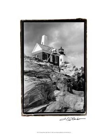 Framed Pemaquid Point Light, Maine II Print