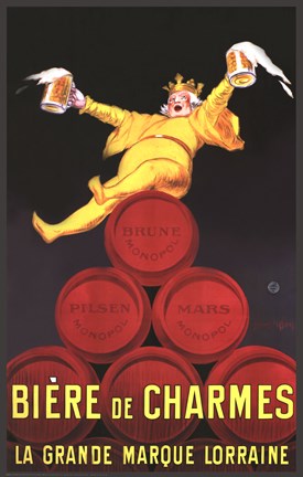 Framed Biere De Charmes, 1924 Print