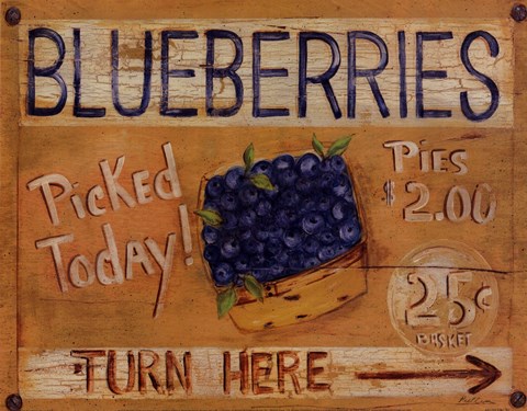 Framed Fruit Stand I Print