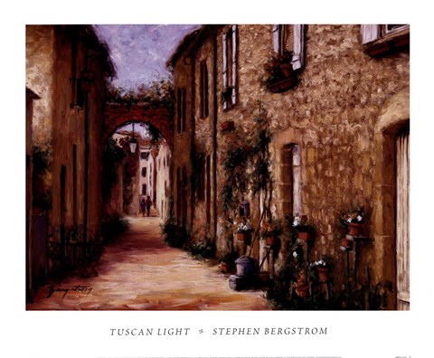 Framed Tuscan Light Print