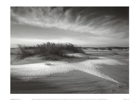 Framed Sand and Snow Print