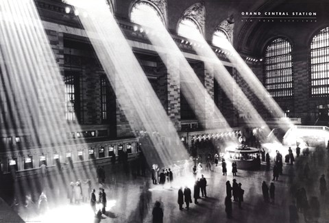 Framed Grand Central Station, New York City, c.1934 Print