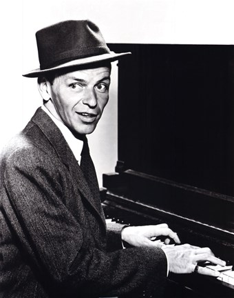 Framed Frank Sinatra Print