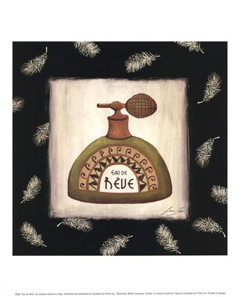 Framed Eau de Rve Print