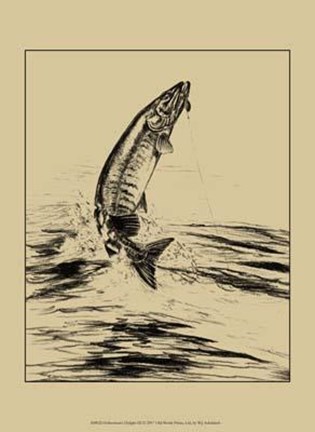Framed Fisherman&#39;s Delight III Print
