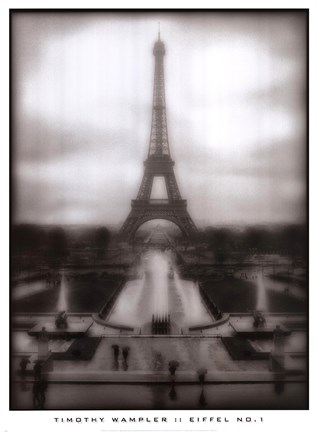Framed Eiffel No.1 Print