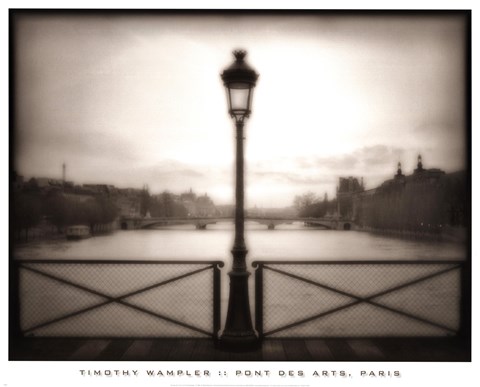 Framed Pont Des Arts, Paris Print