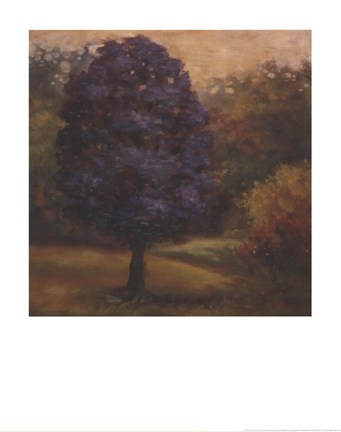Framed Tree Cast III Print