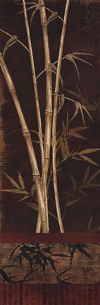 Framed Bamboo Garden II Print