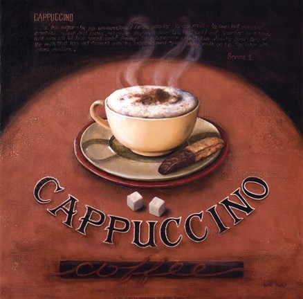 Framed Cappuccino Print