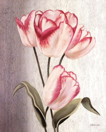 Framed Parrot Tulips Print