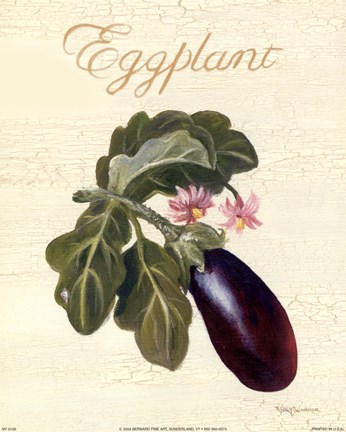 Framed Eggplant Print