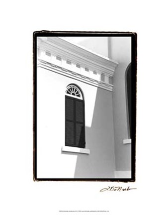 Framed Bermuda Architecture III Print