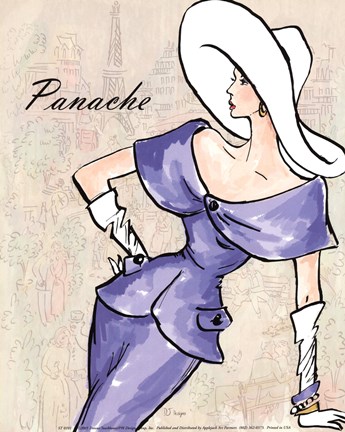 Framed Panache Print