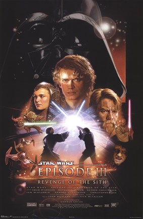 Framed Star Wars - Episode III Print