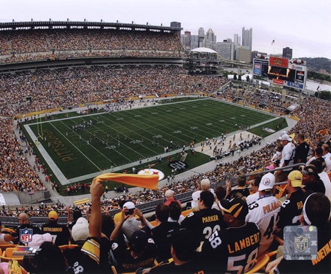 Framed Heinz Field 2008 Print