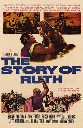 Framed Story of Ruth Print