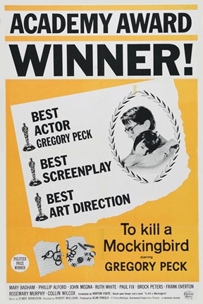 Framed To Kill a Mockingbird Academy Award Print