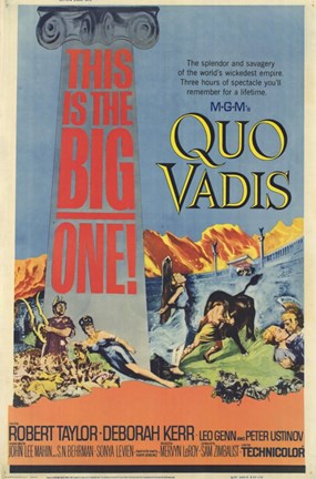 Framed Quo Vadis - this is the big one Print