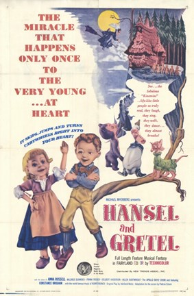 Framed Hansel and Gretel Print