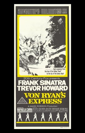 Framed Von Ryan&#39;s Express - Frank Sinatra Print