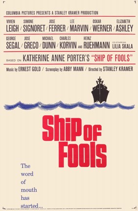 Framed Ship of Fools Print