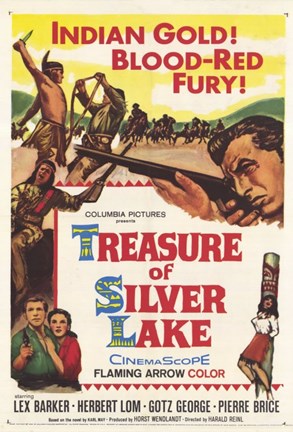 Framed Treasure of Silver Lake Print