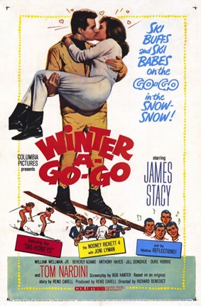 Framed Winter a Go-Go Print