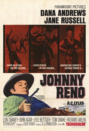 Framed Johnny Reno Print
