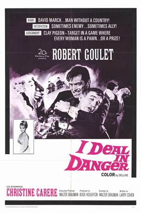 Framed I Deal In Danger Print