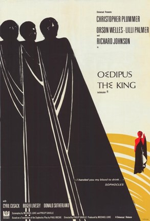 Framed Oedipus the King Print