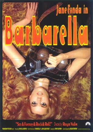 Framed Barbarella Sexy &amp; Fantasy &amp; Rock &amp; Roll Print