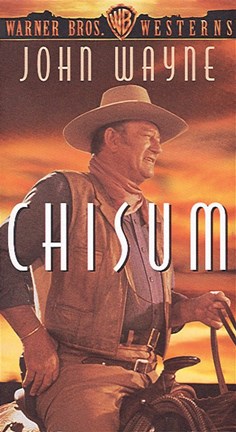 Framed Chisum John Wayne Print