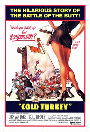 Framed Cold Turkey Film Print