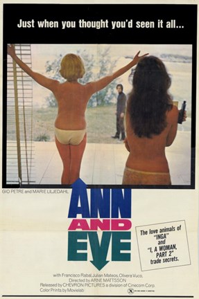 Framed Ann and Eve Print