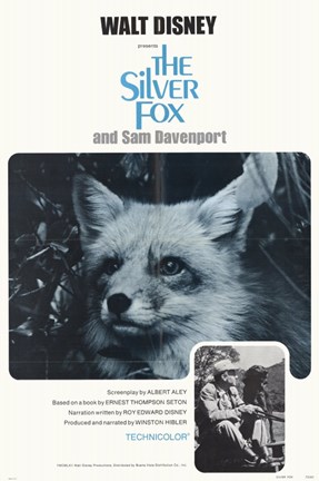 Framed Silver Fox and Sam Davenport Print