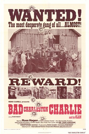 Framed Bad Charleston Charlie Print