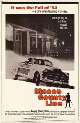 Framed Macon County Line Print