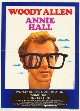 Framed Annie Hall Woody Allen Print