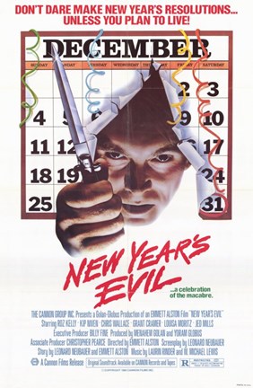 Framed New Year&#39;s Evil Print