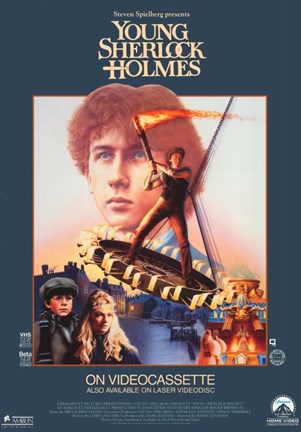 Framed Young Sherlock Holmes - scenes Print