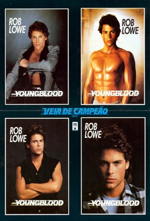 Framed Youngblood Rob Lowe Print