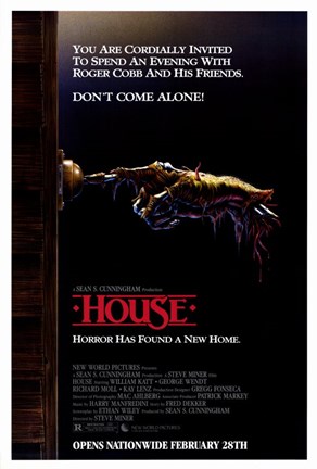 Framed House - Horror has found a new home Print