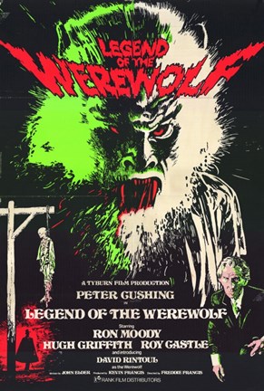 Framed Legend of the Werewolf Print