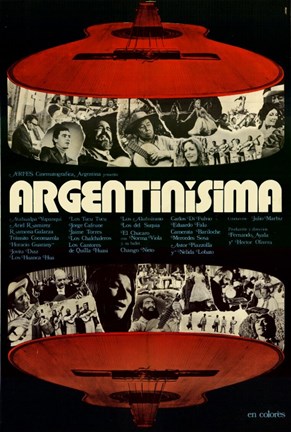 Framed Argentinisima Print