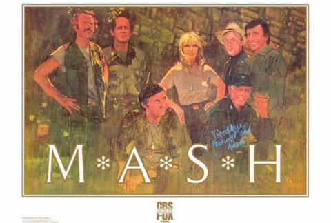 Framed M.A.S.H. (TV) Print