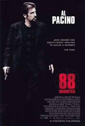 Framed 88 Minutes Al Pacino Print